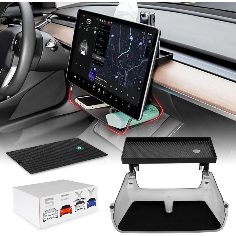 NIB Tesla magnetic under screen storage organizer